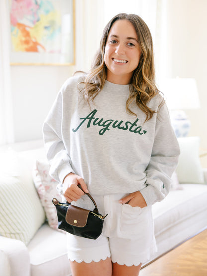 Augusta Heart Mockneck Sweatshirt