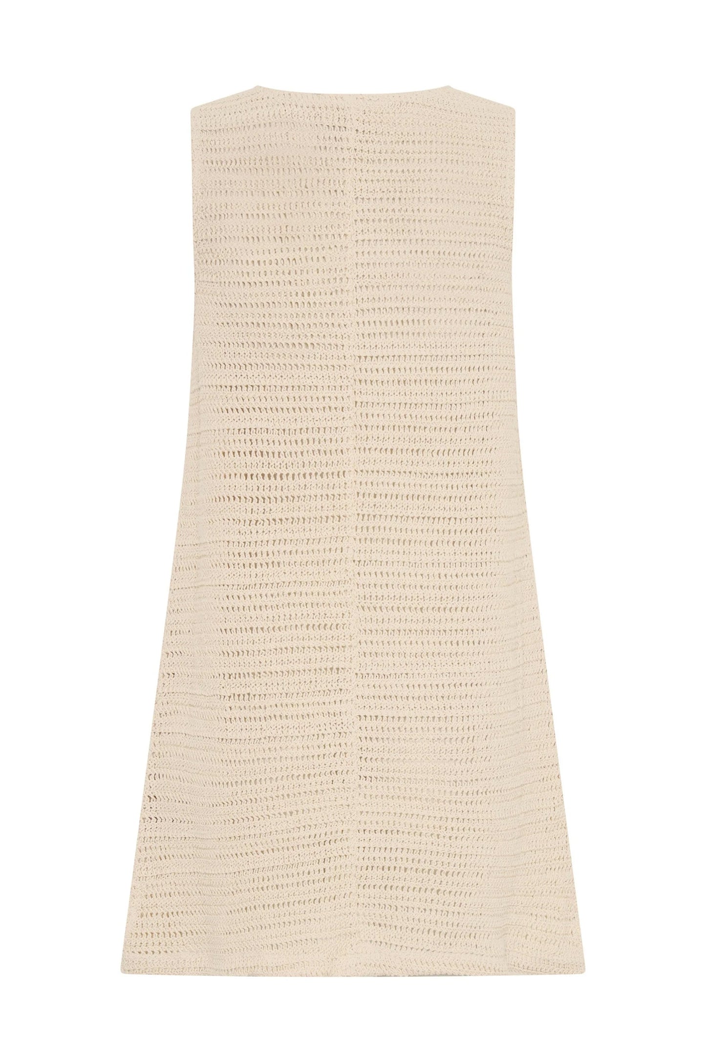 Poolside Mini Dress In Ecru