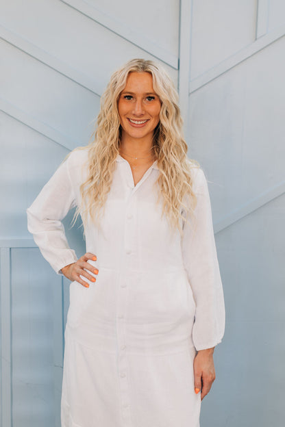 Cotton LDS Temple Zipper Dress