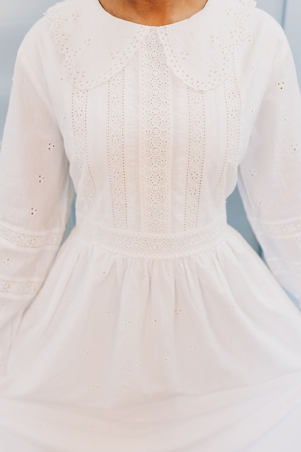 Emma Cotton LDS Temple Dress