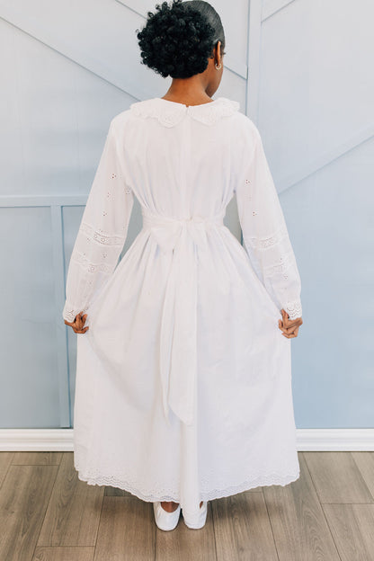Emma Cotton LDS Temple Dress