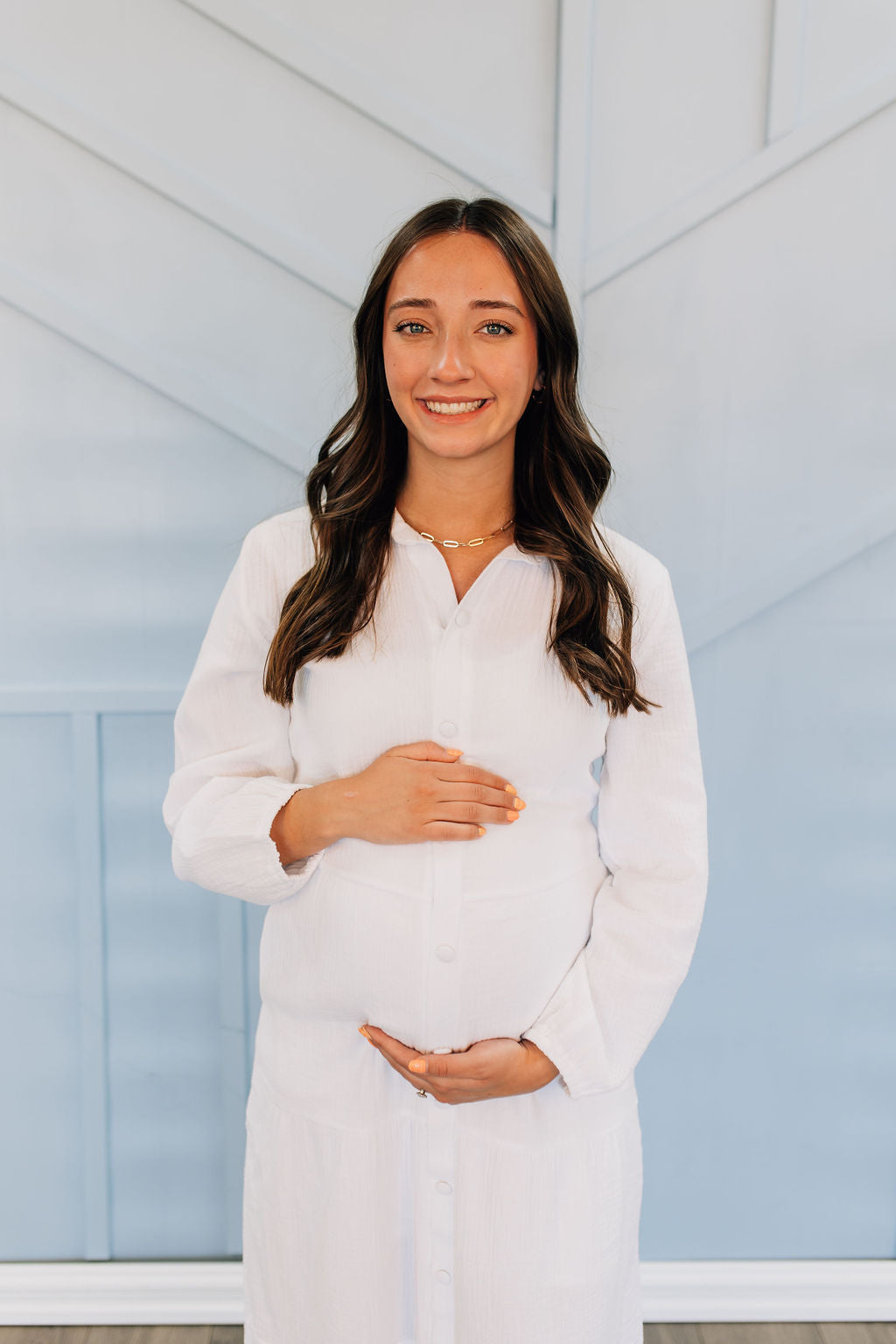 Cotton LDS Temple Zipper Dress