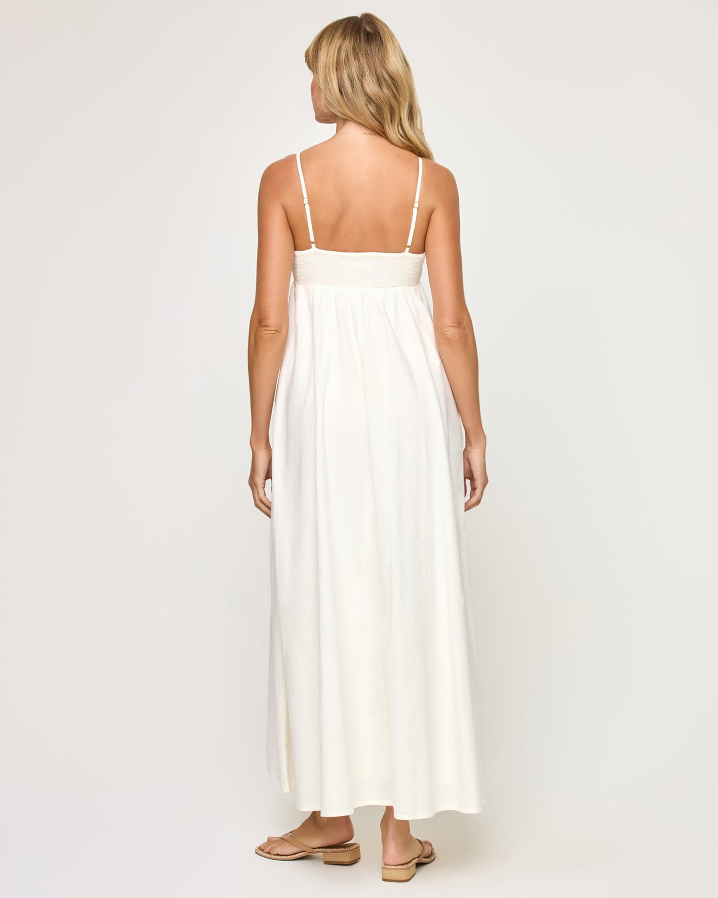 Raveena Dress - Cream