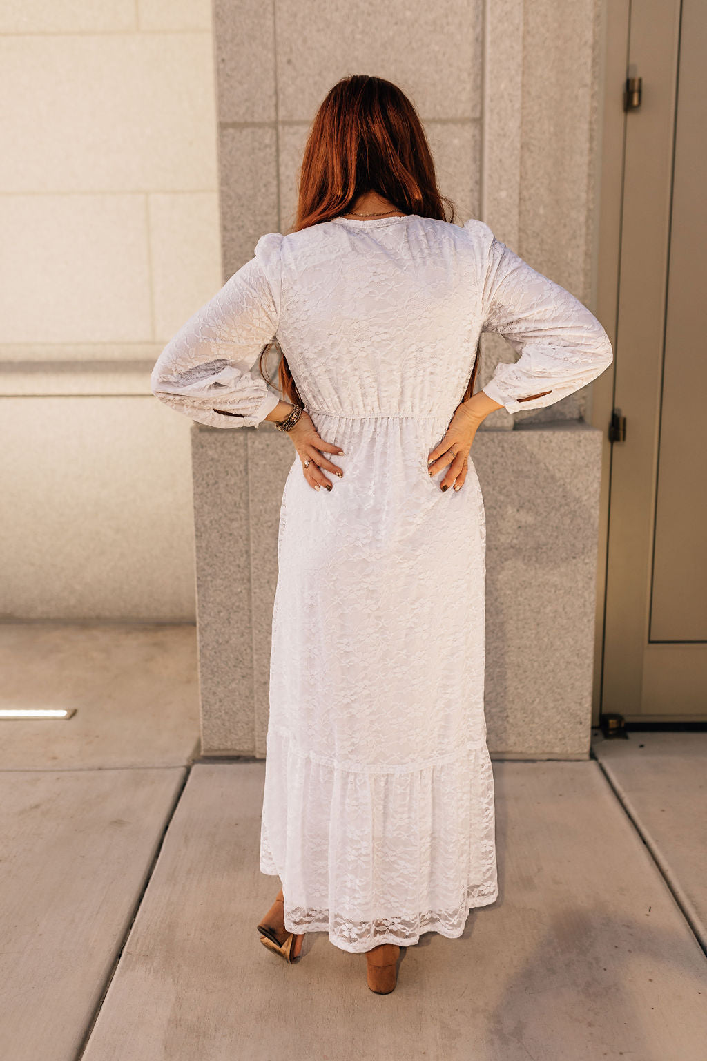 Amy LDS Temple Zipper Dress