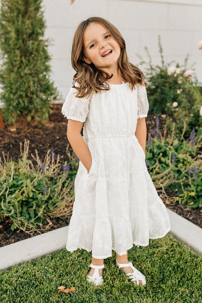Daisy LDS Baptism Dress - Available in 11/12