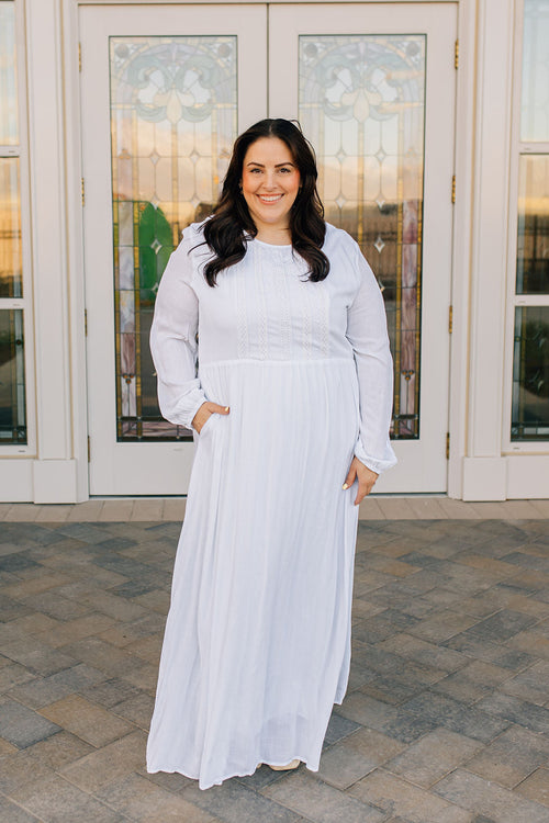 Olivia Temple Dress-Available in 3X