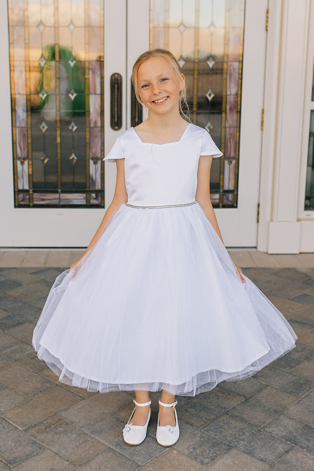 Luna LDS Baptism Dress