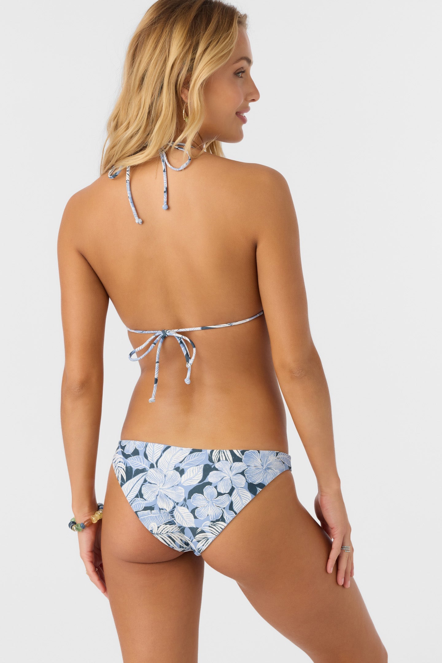 Palmetto Floral Stripe Reversible Rockley Classic Bottoms
