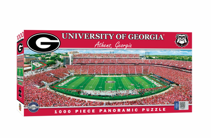 Georgia Bulldogs - 1000 Piece Panoramic Jigsaw Puzzle