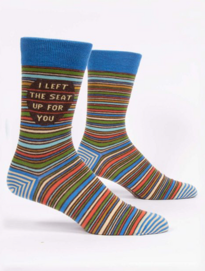 Blue Q Men’s Crew Socks