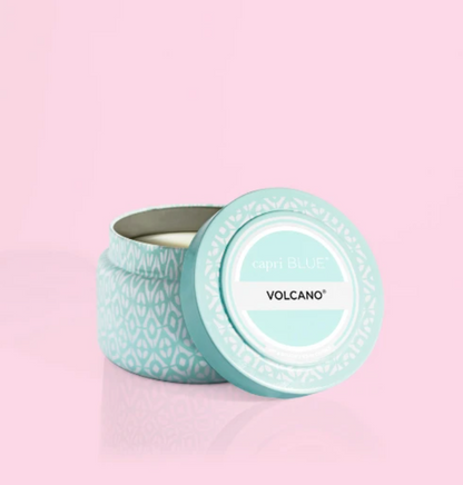 Capri Blue Printed 8.5oz Tin Candle