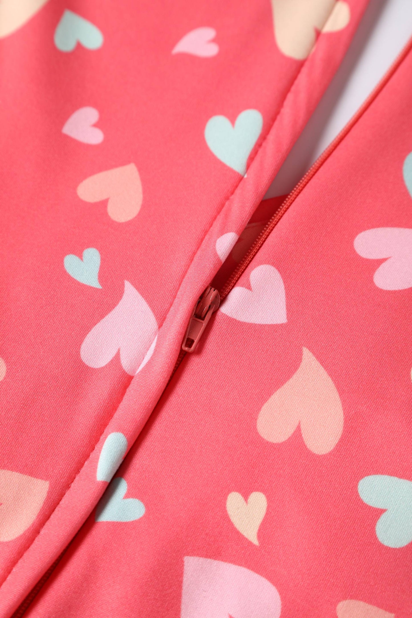 Donna Coral Heart Casual Dress