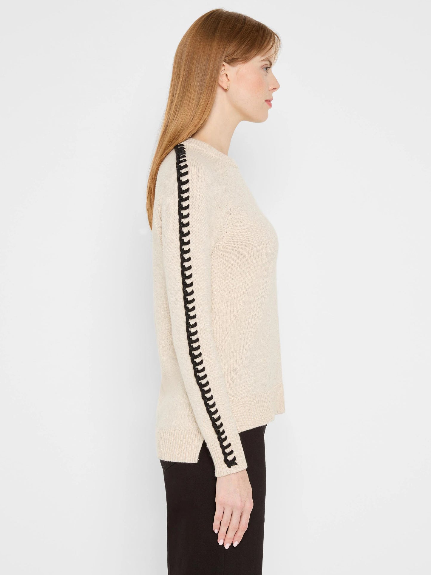 Dashing Down Metallic Sweater