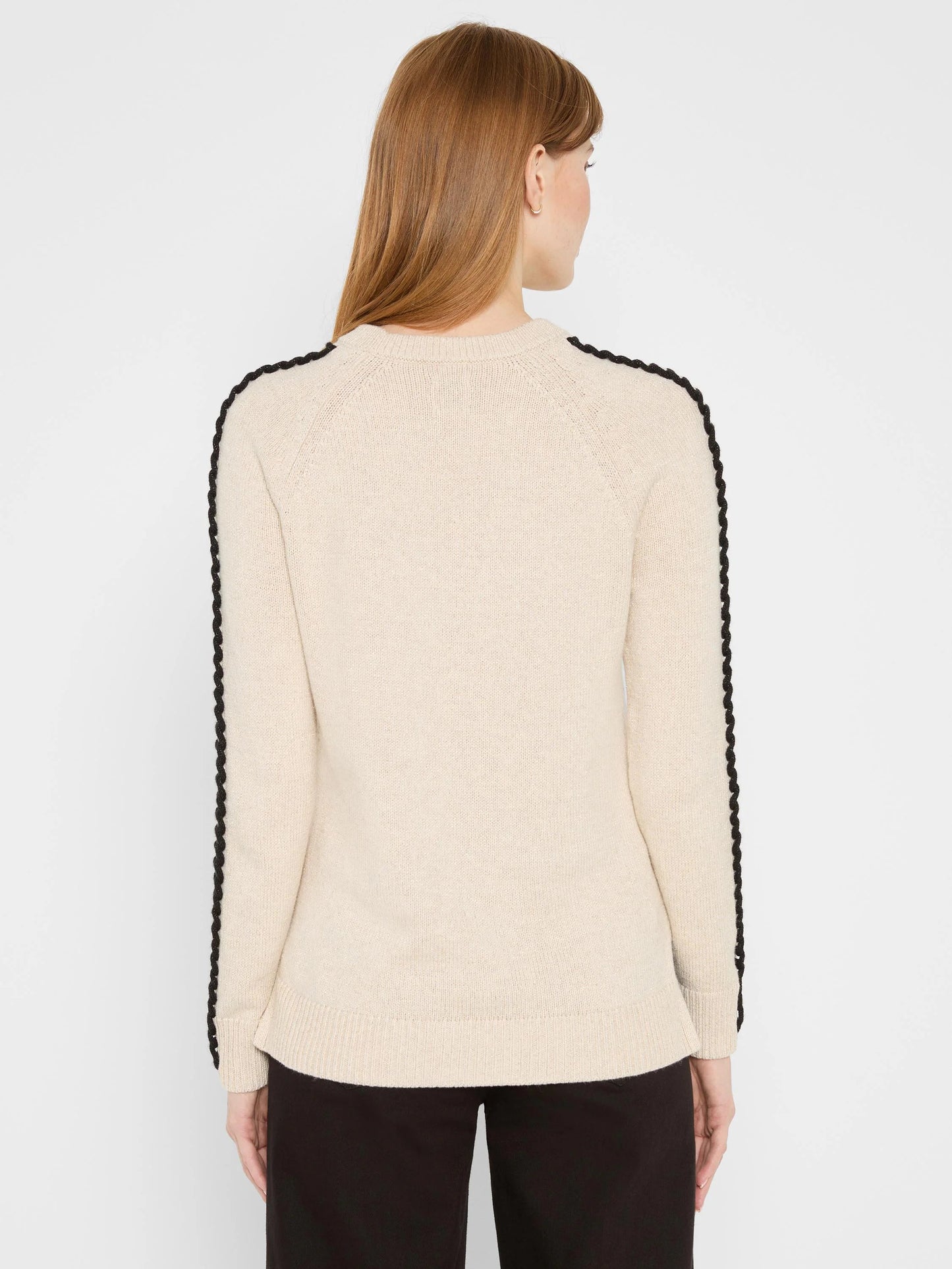 Dashing Down Metallic Sweater