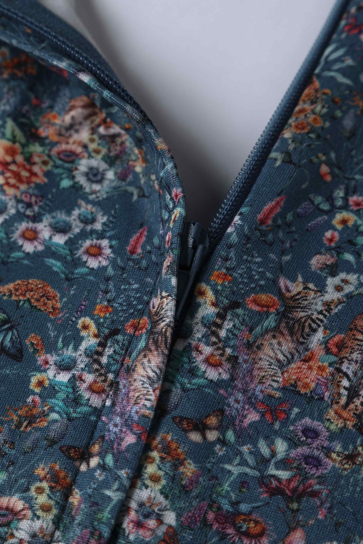 Billie Bengal Cat Long Sleeved Dress