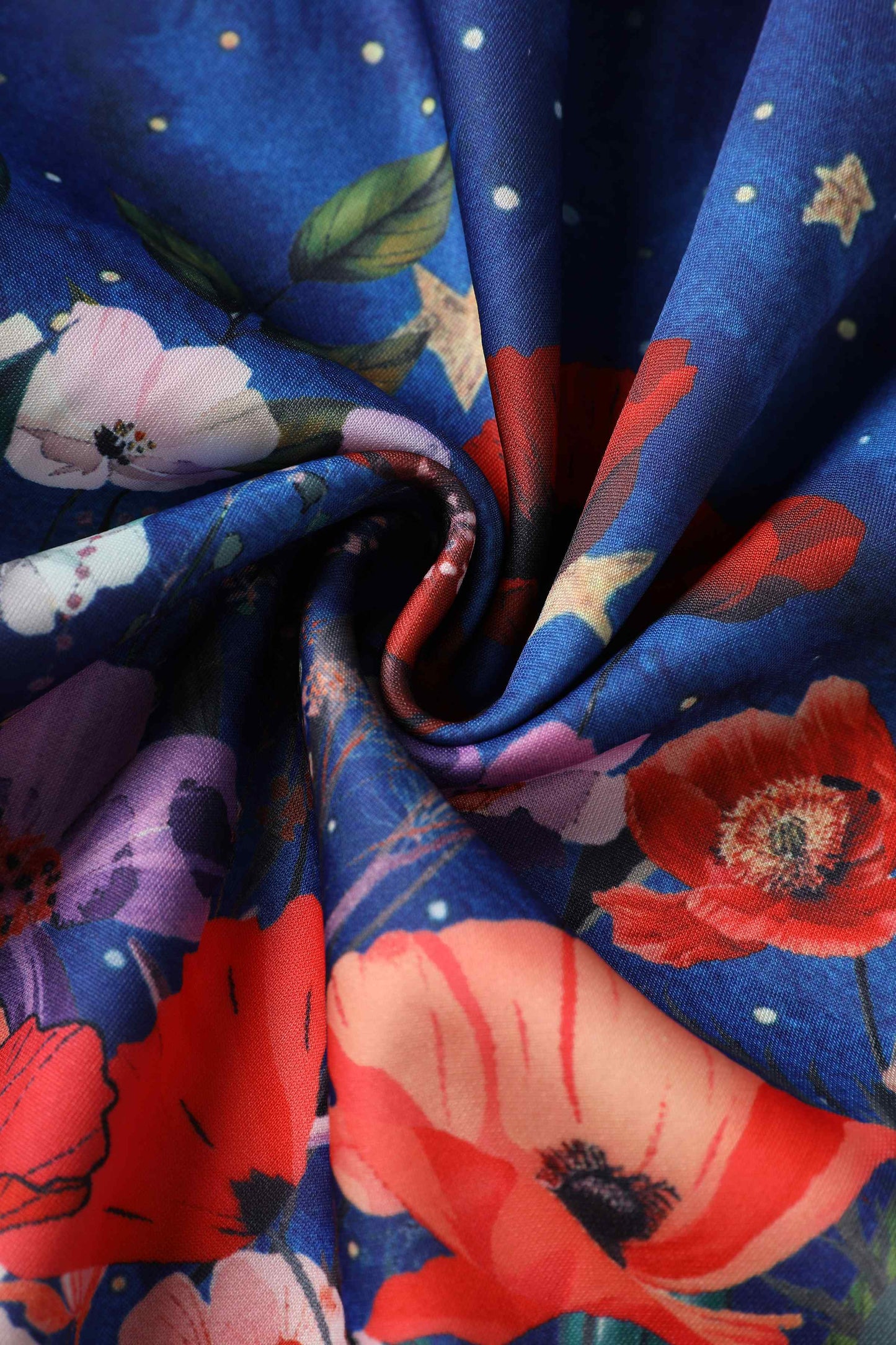 Amanda Black Cat Midnight Garden Swing Dress