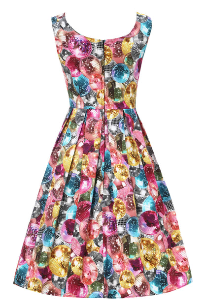 Amanda Disco Ball Swing Dress