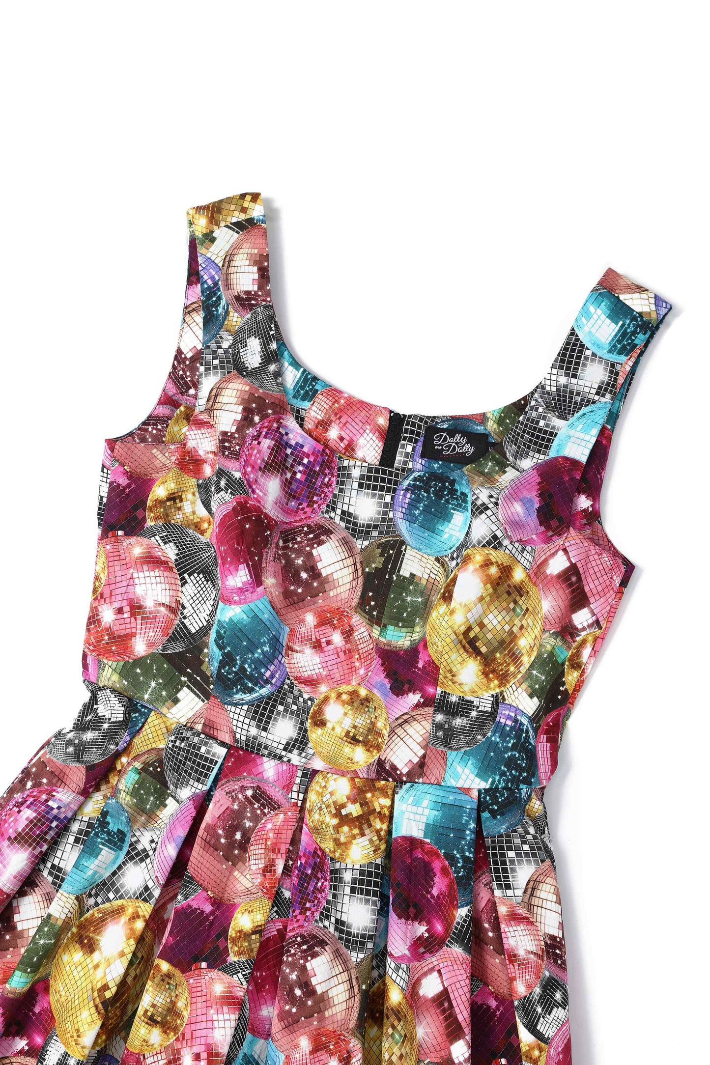 Amanda Disco Ball Swing Dress