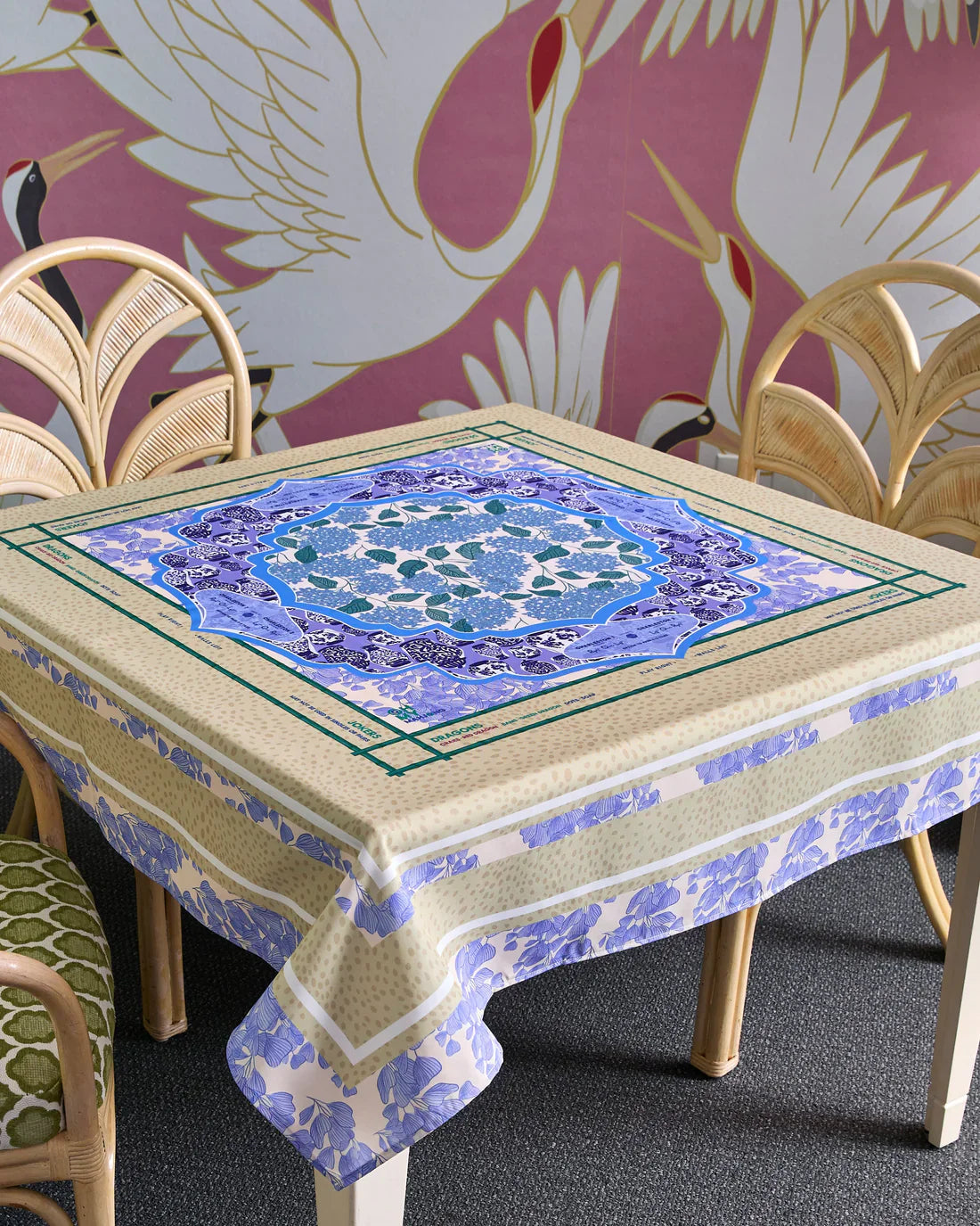Mahjong Tablecloth