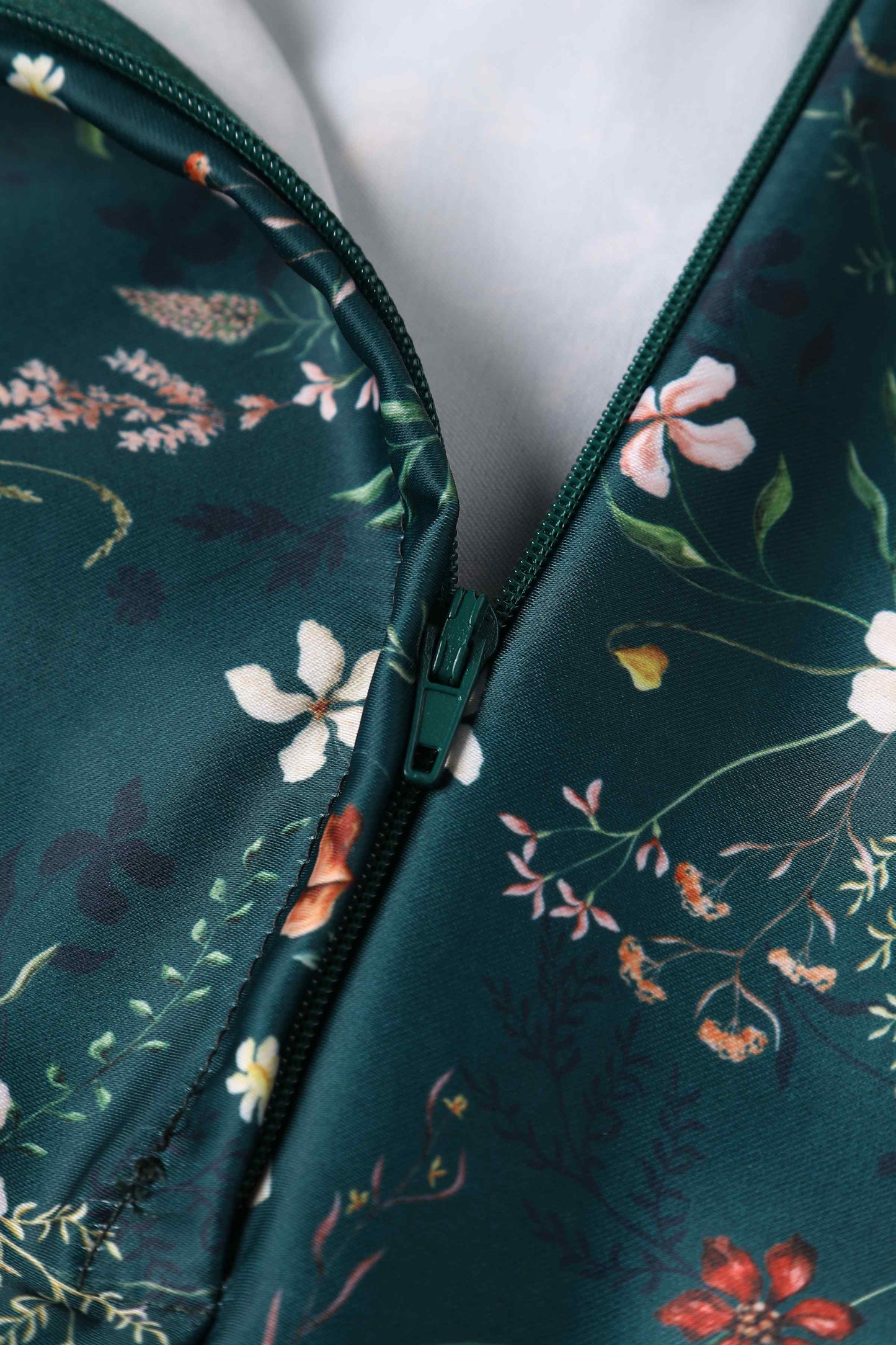 Grace Green Ditsy Floral Circle Dress