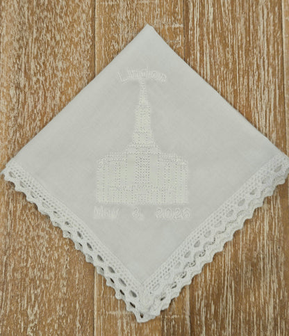 Lindon, UT Temple Dedication Hankie