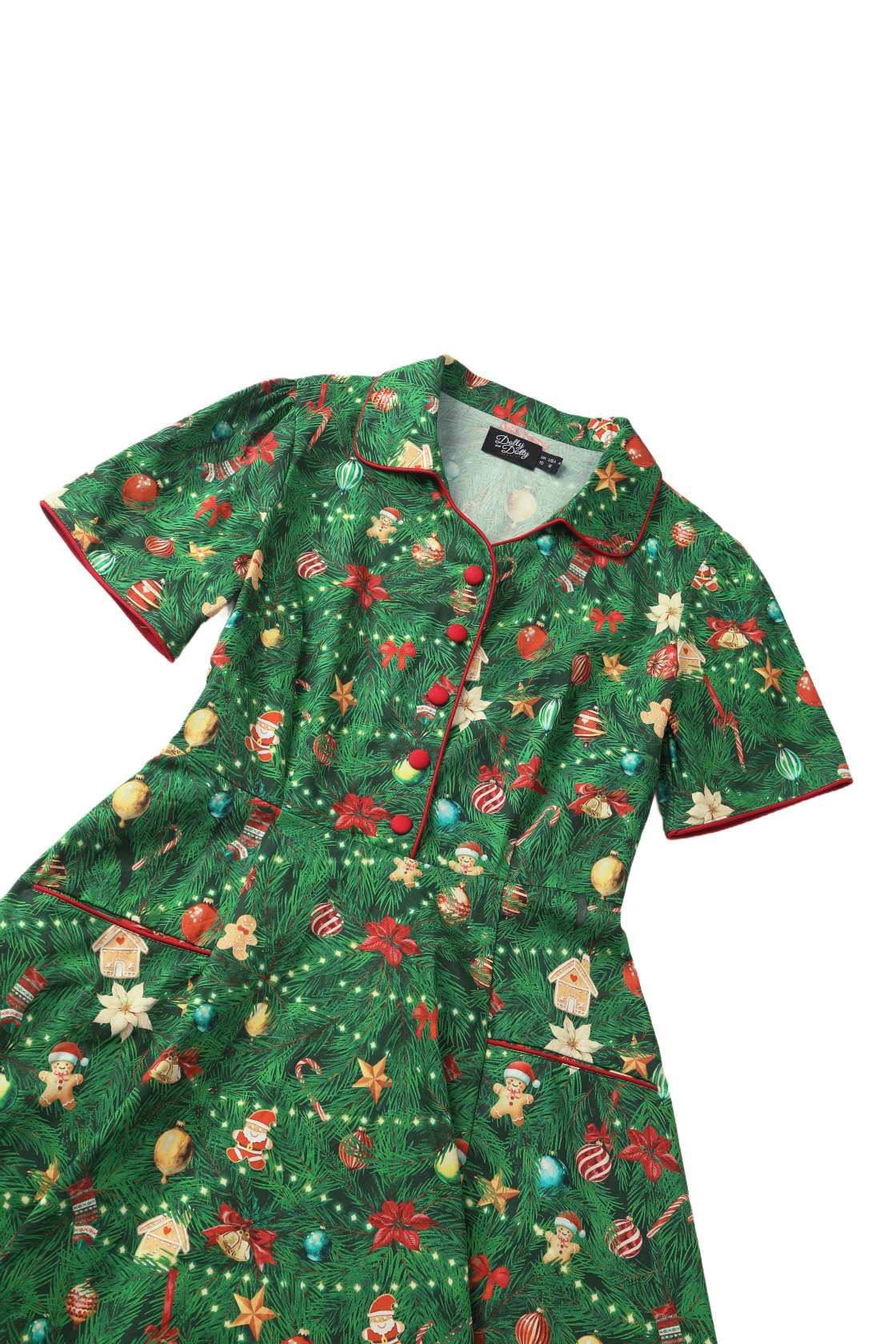 Mabel Christmas Tree Shirt Dress