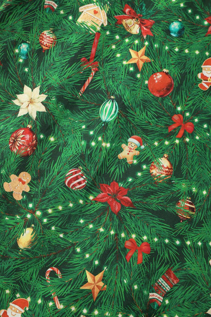 Mabel Christmas Tree Shirt Dress