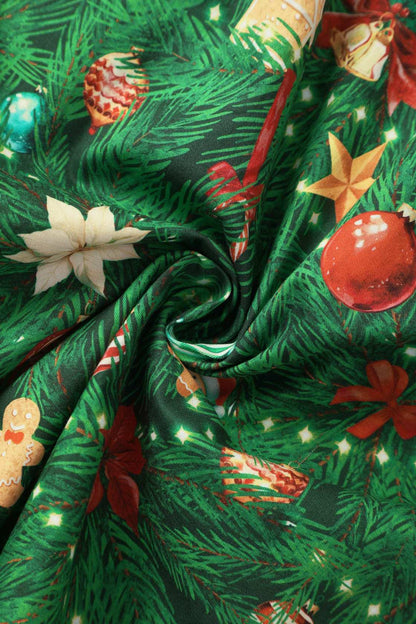 Mabel Christmas Tree Shirt Dress