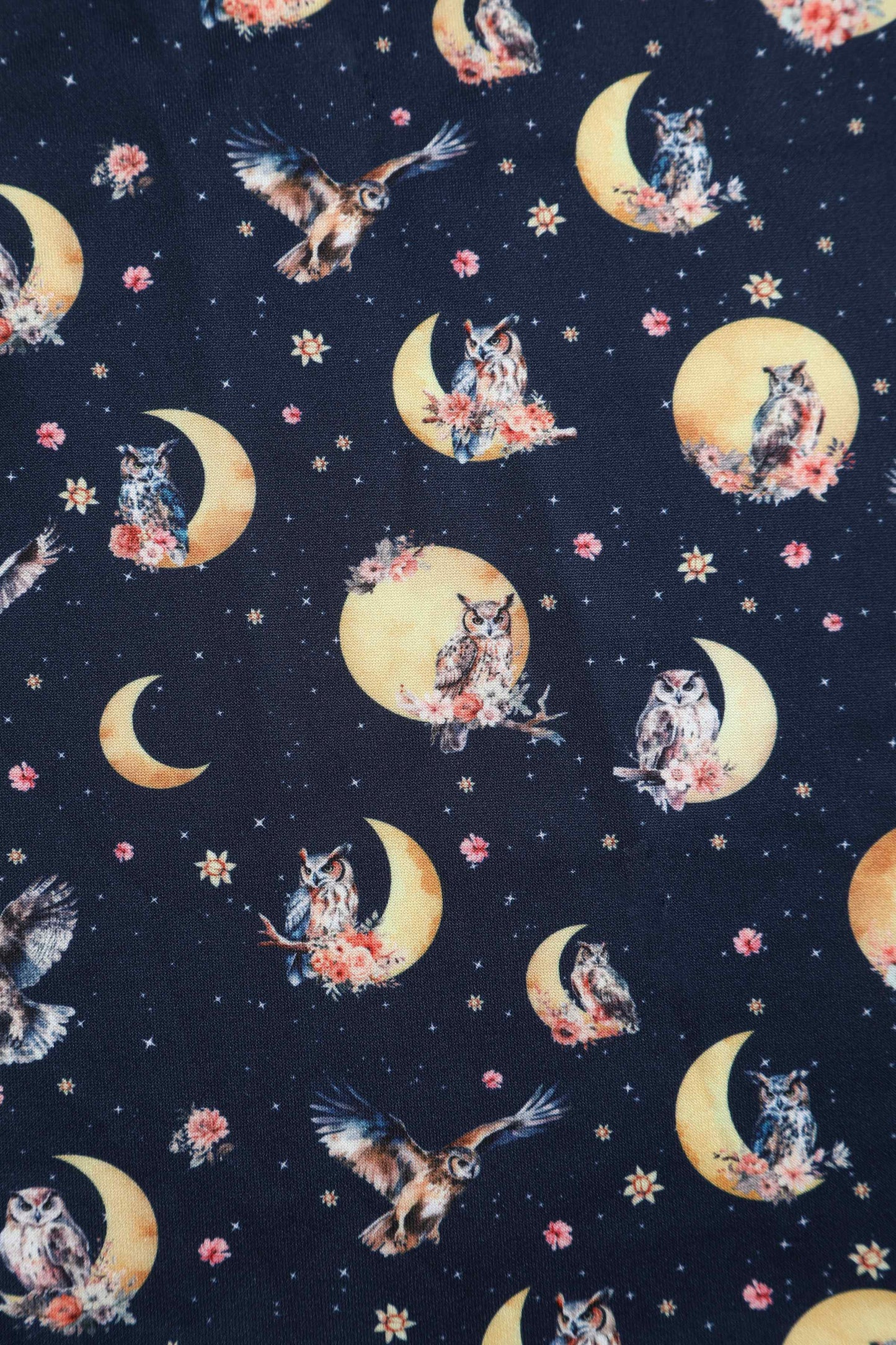 Amanda Navy Blue Night Owl Swing Dress