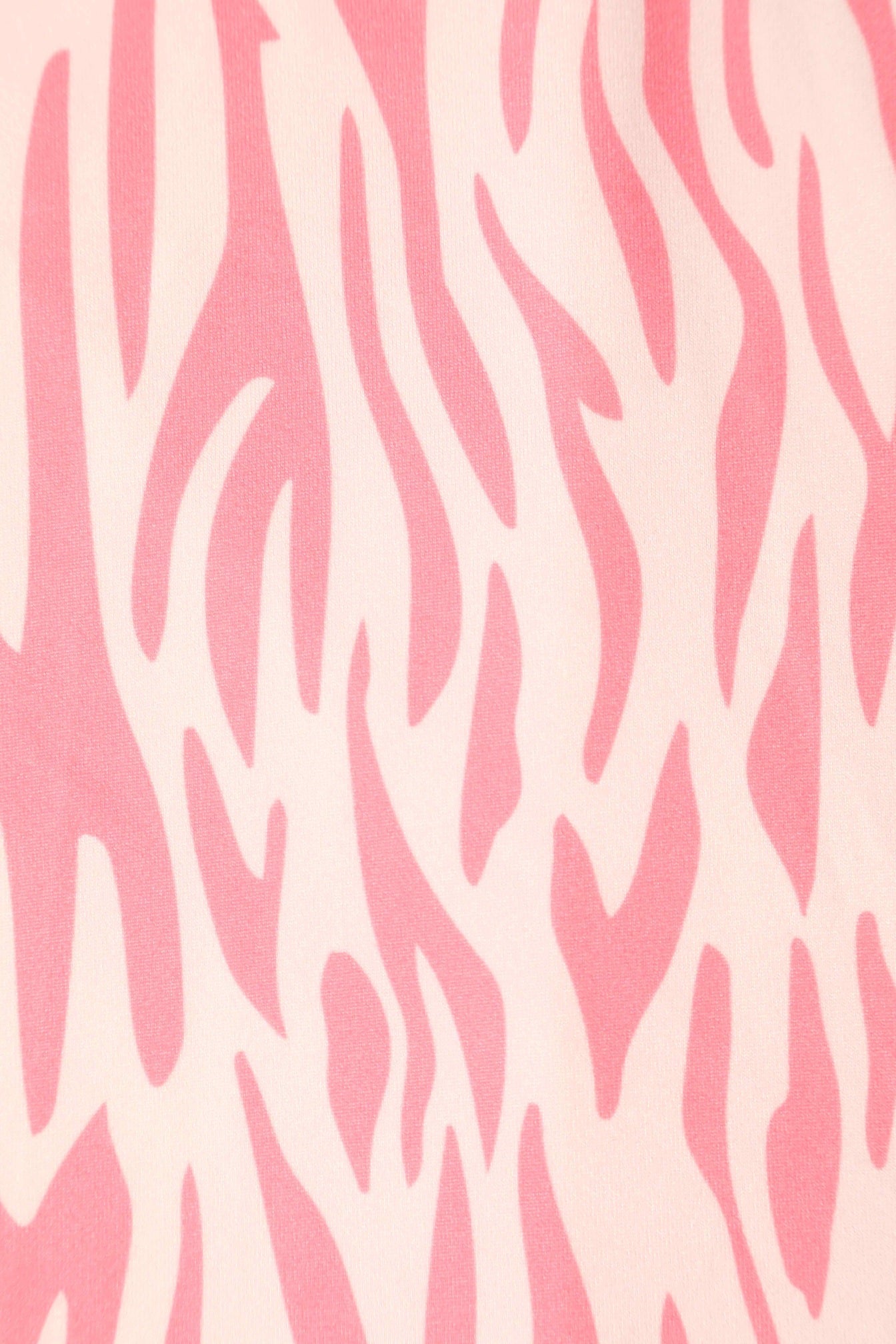 Donna Pink Animal Print Tea Dress