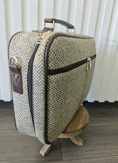 Oxford Temple Bag - Blue/Gold