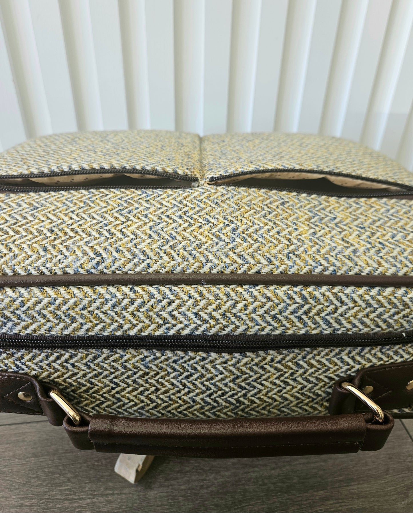 Oxford Temple Bag - Blue/Gold