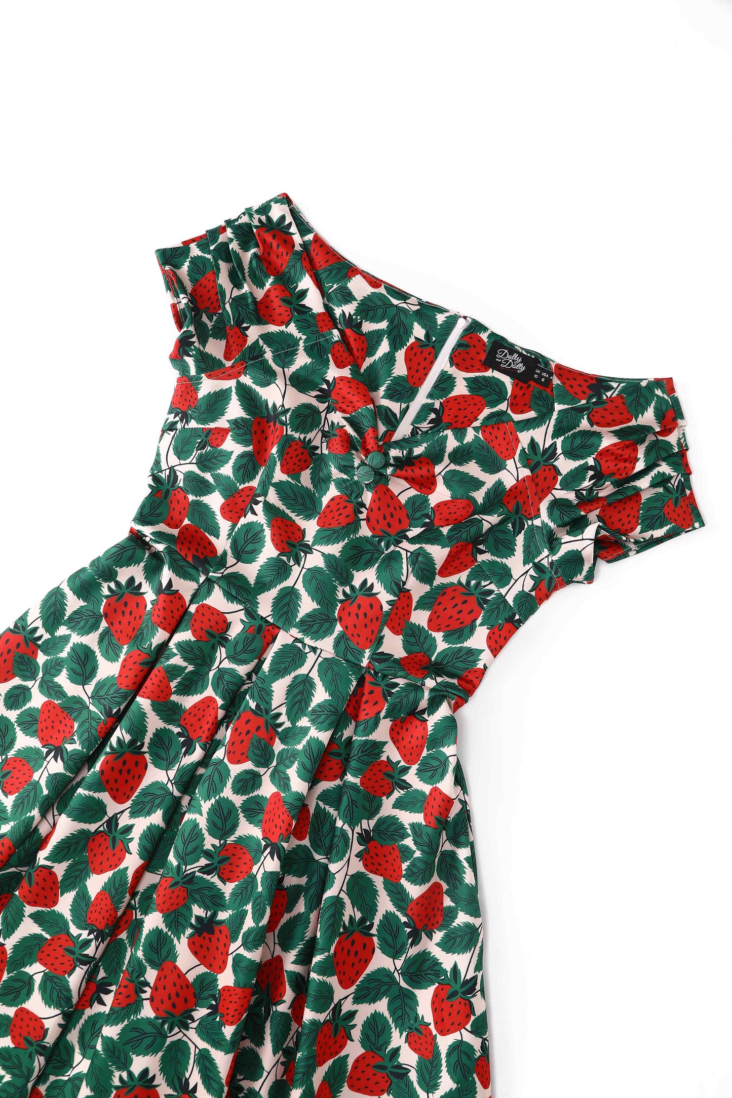Lily Strawberry Farm Off Shoulder Dress
