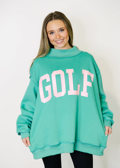 GOLF Mock Neck Sweatshirt
